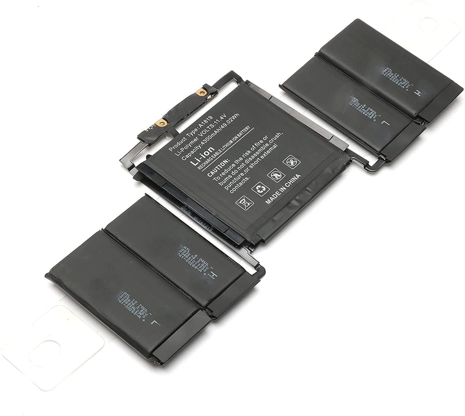 A1820 Laptop Battery Compatible for A1706 A1819 MacBook Pro 13" A1706 Late 2016 Mid 2017 MLH12LL MLH12LL/A MLH12LL/A MPXV2LL MPXV2LL/A MPXV2LL/A